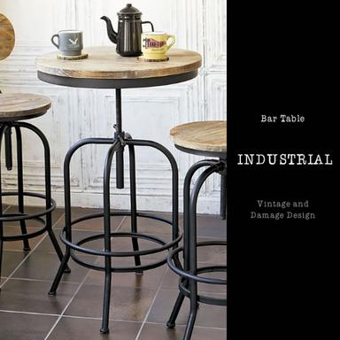 バーテーブル INDUSTRIAL（インダストリアル） KNT-A401