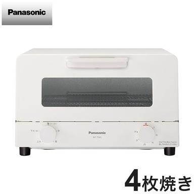 パナソニック オーブントースター NT-T501-W ホワイト 1200W 4枚焼き対応