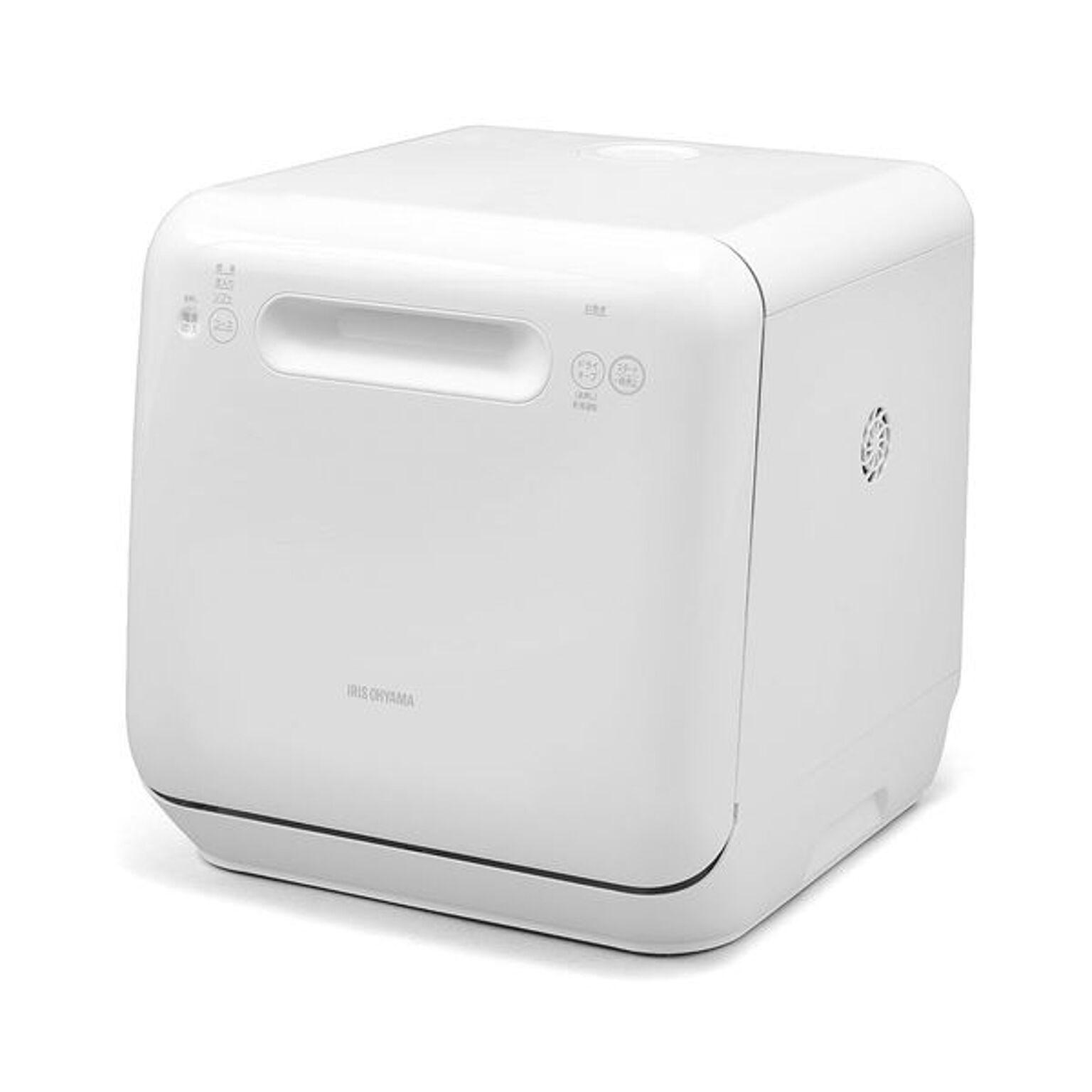 アイリスオーヤマ 食洗機 食器洗い乾燥機 工事不要 コンパクト 上下ノズル洗浄 メーカー保証 ホワイト ISHT-5000-W