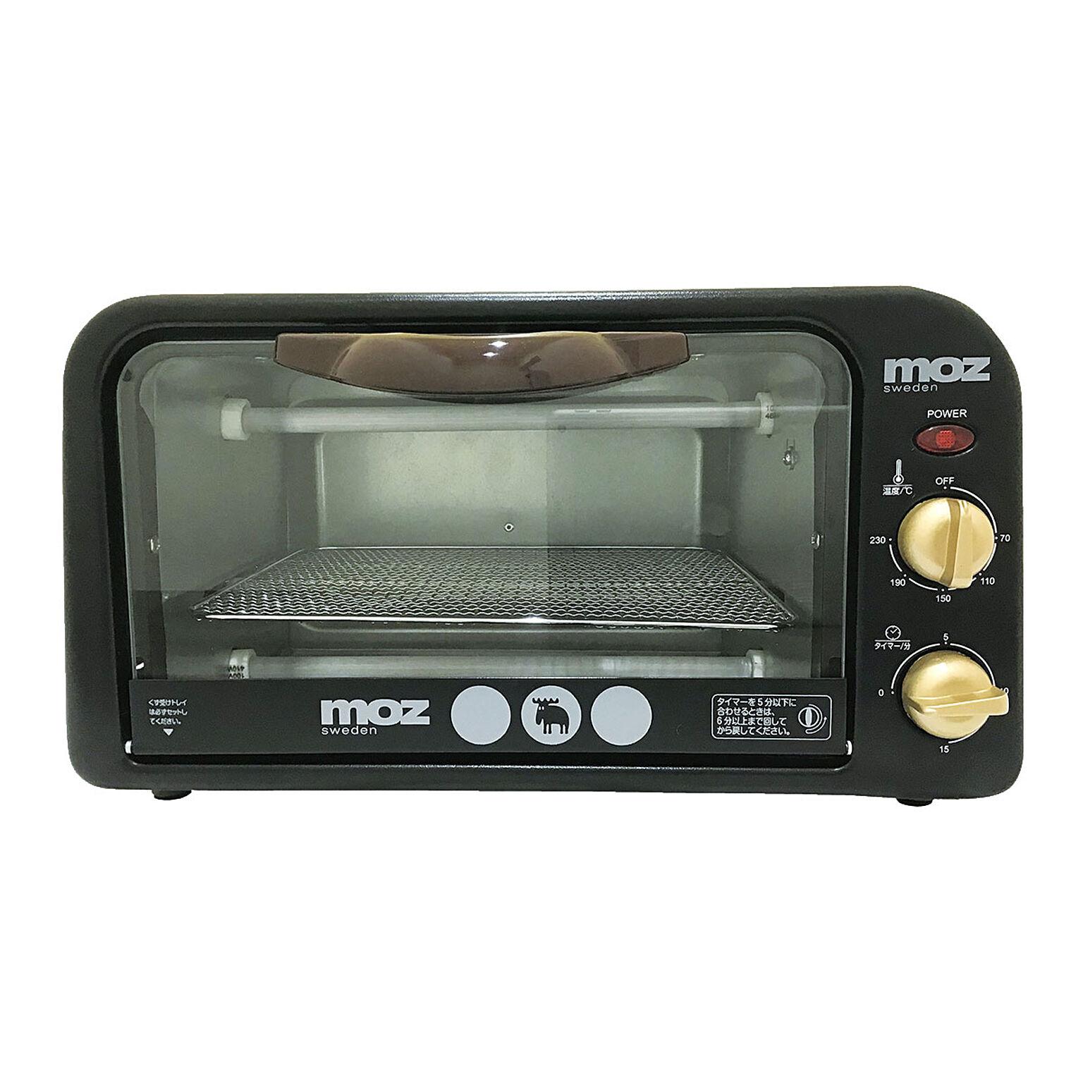 モズ オーブントースター 2枚 EF-LC31 moz トースター 食パン おいしい おしゃれ 一人暮らし キッチン家電 1年保証