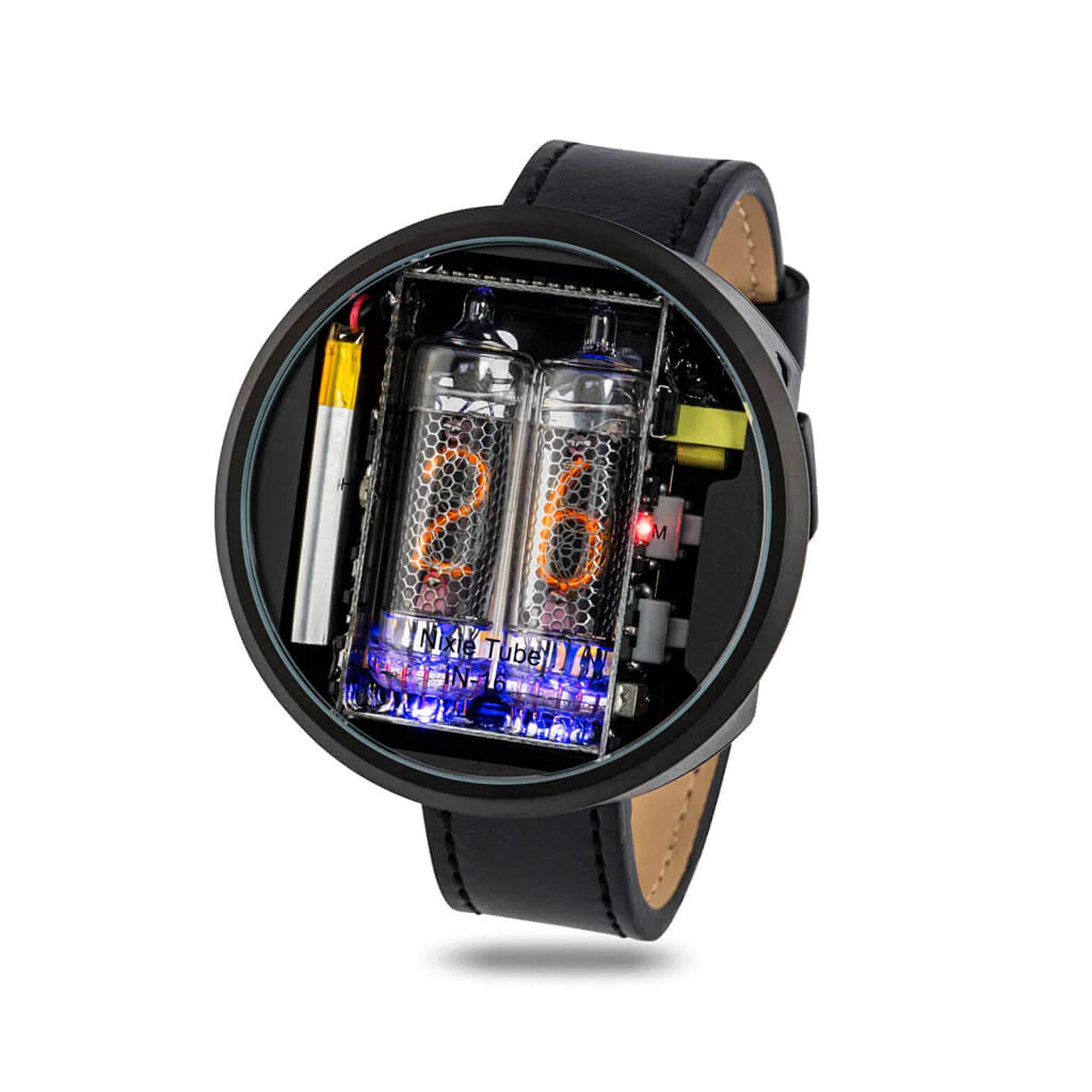 未来系腕時計 デジタルウォッチ モデル 2 ニキシー管時計