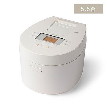 アイリスオーヤマ IHジャー炊飯器 5.5合 RC-IL50-W ホワイト