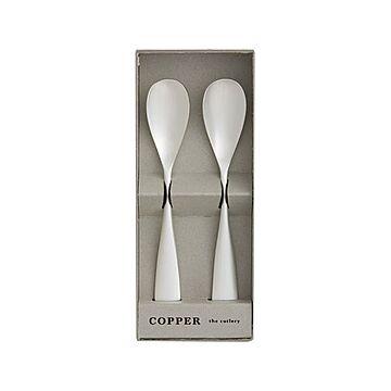 COPPER the cutlery アイスクリームスプーン 2pc /Silver mat