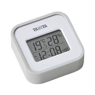 タニタ デジタル温湿度計 グレー K20107947