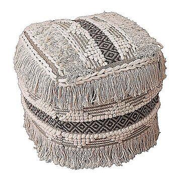 萩原 ビアヘロ タミル インド製手織りスツール