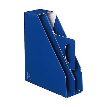 （まとめ）コクヨファイルボックス［KaTaSu］取っ手付き・スタンドタイプ ブルー フ-KES470B 1冊 【×10セット】