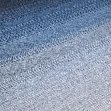 ラグ おしゃれ ウール 日本製 北欧 190×240cm ラグマット カーペット 絨毯 ブルー パープル ネイビー 長方形 滑り止め付 オールシーズン ソライロ