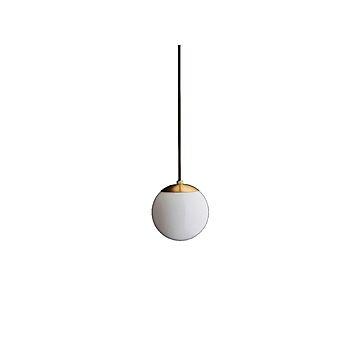 照明舎 ENCORE E-003 ペンダントライト 真鍮×ホワイト Sサイズ 電球なし