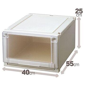収納ボックス/衣装ケース 『Fits フィッツユニットケース』 幅40cm×高さ25cm 日本製