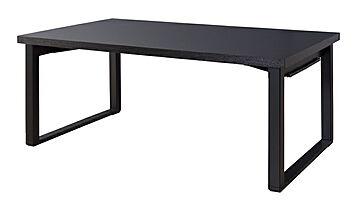 折りたたみ法事テーブル W150×D90×H60 ブラック 神社 旅館 座敷 宴会用
