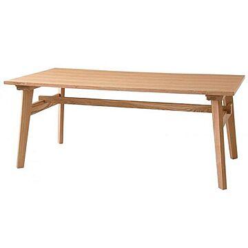 ミルカ 3点セット Aタイプ テーブル+ベンチ×2 天然木北欧スタイル ナチュラル
