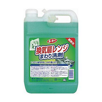 （まとめ） 第一石鹸 ルーキー 換気扇レンジクリーナー 業務用 4L 1本 【×5セット】