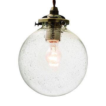 インターフォルム オレリア ペンダントライト 気泡ガラス LED電球付 LT-1938