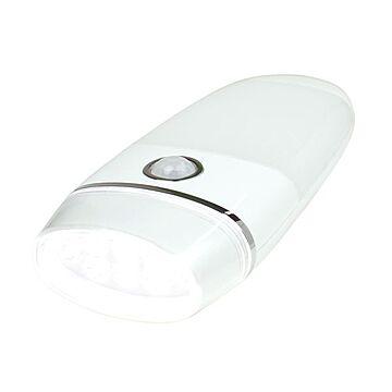 ムサシ LEDセンサーライト 防犯寿命5万時間 幅3.3cm 常夜灯用 玄関 廊下 トイレ対応