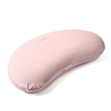 日本製 磁気枕 カバー付き まぐ眠ねむりのミカタ 足枕 腰枕 ひざ下枕 ピンク