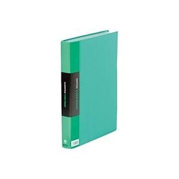 (業務用10セット) キングジム クリアファイル/ポケットファイル 【A4/タテ型】 60ポケット 132-3C グリーン(緑)