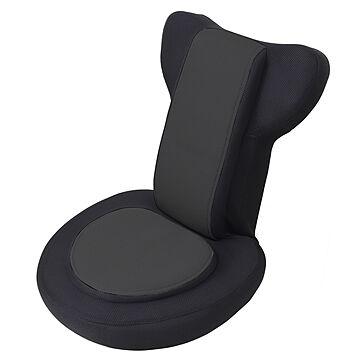 WEIMALL ゲーミングチェア 座椅子 ブラック