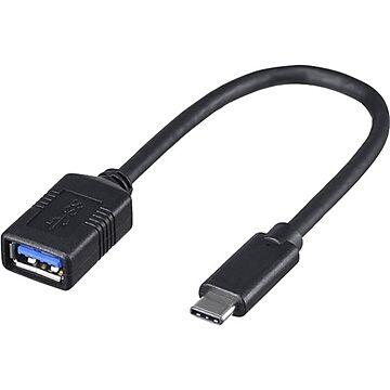 バッファロー（サプライ） USB3.1 Gen1変換ケーブル（Aメス to C） 0.15m ブラック BSUAMC311015BK