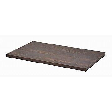 テーブルキッツ Sサイズ メラミン製 テーブル天板 ダークブラウン 幅100cm×奥行65cm×高さ3.5cm