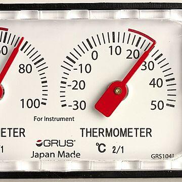 GRUS（グルス） 日本製 精密温湿度計 楽器用