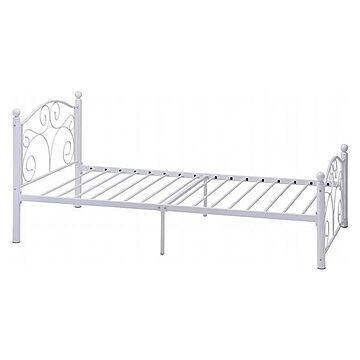 シングル寝具パイプベッド ベッドフレーム ホワイト 幅106cm 鋼フレーム