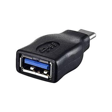 バッファロー（サプライ） USB3.1 Gen1変換アダプター（Aメス to C） ブラック BSUAMC311ADBK