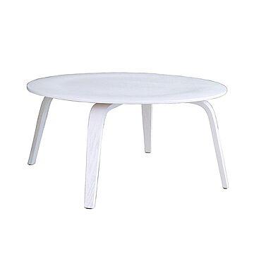 Will-Limited ホワイト 円形ローテーブル