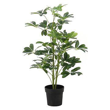 ヤドリフカノキ 観葉植物 造花 幅50×奥行50×高さ120cm インテリアグリーン