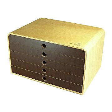 ヤマト工芸 A4 File case 引き出し 収納ケース ファイルボックス 日本製 ファイルケース 書類整理 木製 YK09-117 YK09-118