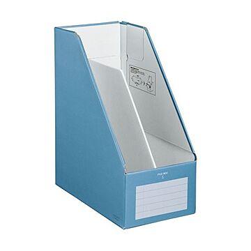 （まとめ）コクヨファイルボックスS(ワイドタイプ) A4タテ 背幅150mm 青 フ-EW450B 1冊 【×10セット】