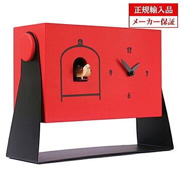 【正規輸入品】イタリア ピロンディーニ 152-RED Pirondini 木製鳩時計 Dondolo 152 レッド