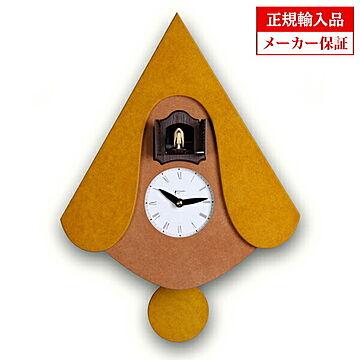 【正規輸入品】 イタリア ピロンディーニ 105A Pirondini 木製鳩時計 New W イエロー