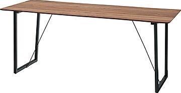 ルカ ダイニングテーブル W180×D80×H73 ブラウン