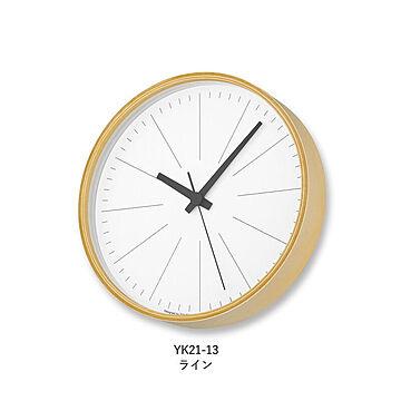 【Lemnos/レムノス】PLYラインの時計/ナンバーの時計