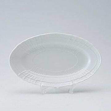リチャードジノリ　ベッキオホワイト　ピクルスオーバル23cm　02-1295　洋食器　白磁　イタリア