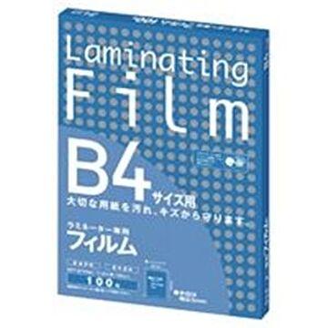 （まとめ）アスカ ラミネートフィルム BH908 B4 100枚×2セット