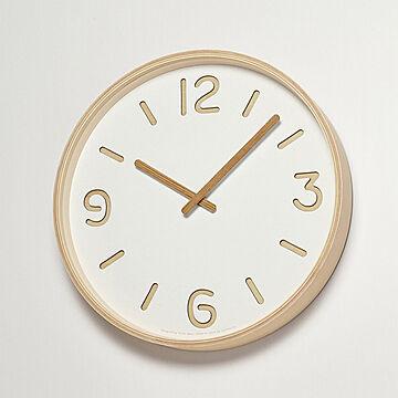 掛け時計 おしゃれ 壁掛け時計 時計 北欧 THOMSON PAPER トムソン ペーパー 木製 かわいい モダン シンプル ミニマル  NY18-15  リビング 書斎 寝室 子供部屋 