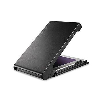 （まとめ） エレコム HDD SSDケース 2.5インチ USB3.2 Gen2 Type-C ブラック LGB-PBSUC 【×2セット】