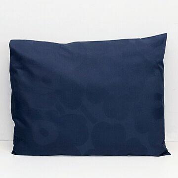 マリメッコ ウニッコ 枕カバー 50x60cm ブルー/ダークブルー marimekko Unikko [ネコポス対応可(1枚のみ)]
