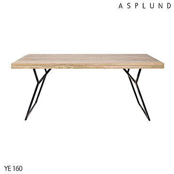 ASPLUND ダイニングテーブル YE 140 幅140 奥行80 高さ72 チーク材