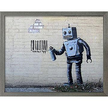 バンクシー Banksy ポスター アートパネル 絵画 インテリア アートポスター 壁掛け アートフレーム タペストリー プリントポスター デザイナー おしゃれ シンプル モダン IBA-61732