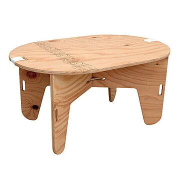 ヨカ YOKA オーバルテーブル DIY用無塗装 Oval Table