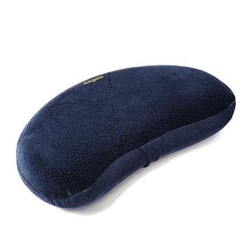 日本製 磁気枕 カバー付き ネイビー 腰枕 ひざ下枕 まぐ眠ねむりのミカタ