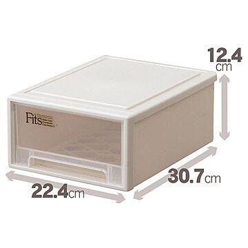 Fits フィッツケース 小物収納ボックス B5サイズ 幅22.4×奥行30.7×高さ12.4cm