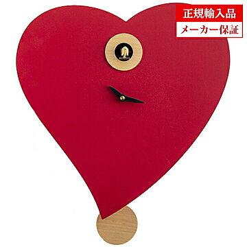 【正規輸入品】イタリア ピロンディーニ Pirondini ART142 木製 クオーツ 鳩時計（はと時計） Cuore 142 ハート