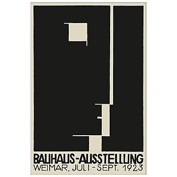 【Bauhaus Japan】Bauhaus-Ausstellung Weimar 1923/アートポスター/モダンポスター/バウハウスポスター