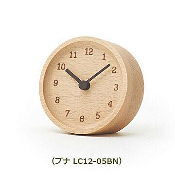 MUKU desk clock　ムク デスク クロック　LC12-05 メトロポリタンギャラリー Lemnos