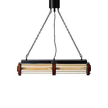 CYLINDER WOOD LAMP シリンダーウッドランプ CM-008WAL ペンダントランプ/ペンダントライト/E17/60W×4