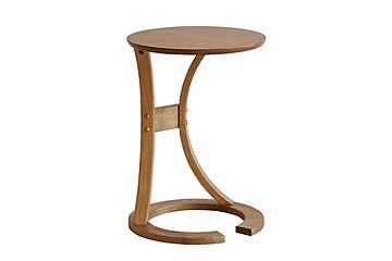 サイドテーブル ヴィンテージナチュラル 北欧 おしゃれ 木製 ロータス ベッド テーブル ナイトテーブル ソファテーブル  テーブル コーヒーテーブル 円形 丸形 在宅勤務 テレワーク sidetab