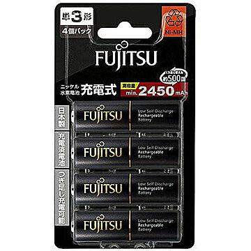 富士通 FUJITSU ニッケル水素電池 高容量タイプ 単3形 1.2V 4個パック 日本製 HR-3UTHC(4B) FDK 管理No. 4976680289706